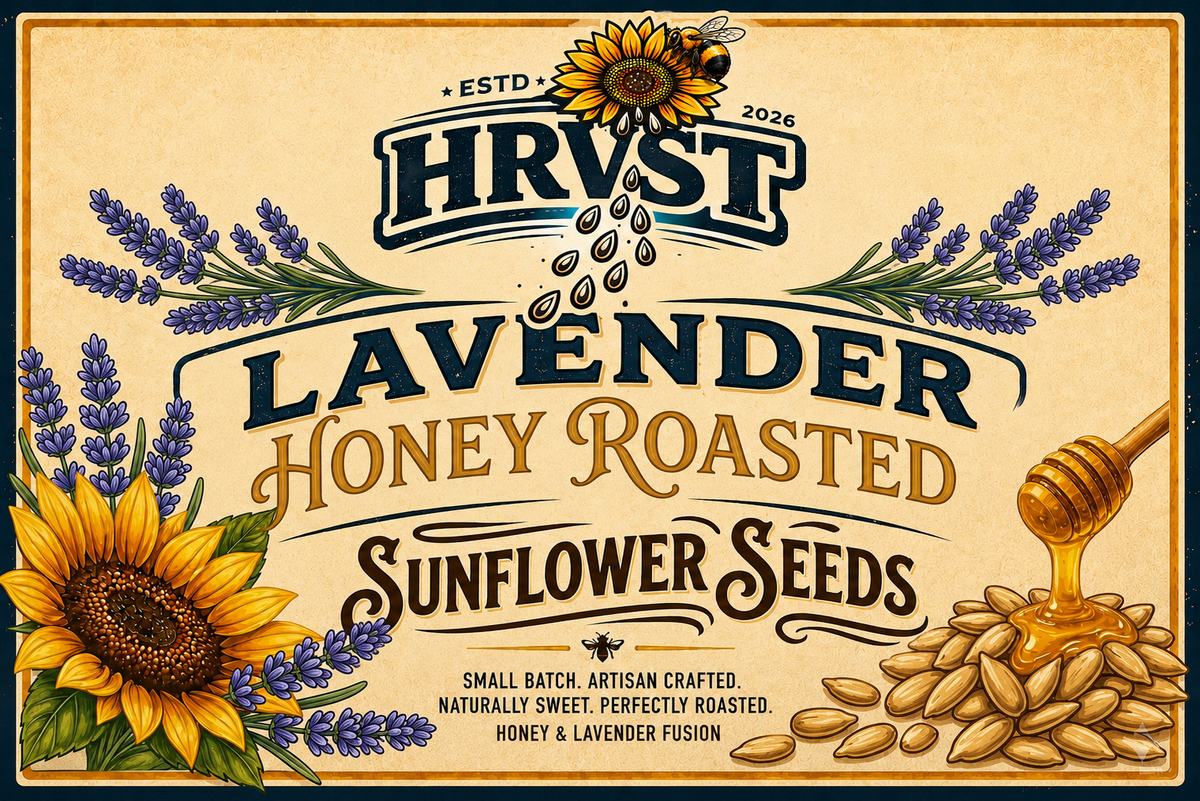 Lavender Honey Roasted Sunflower Seeds