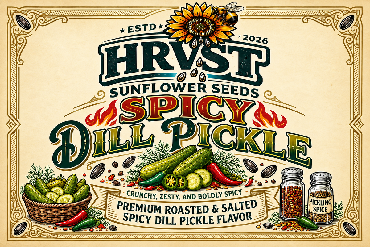 Spicy Dill Pickle Sunflower Seeds