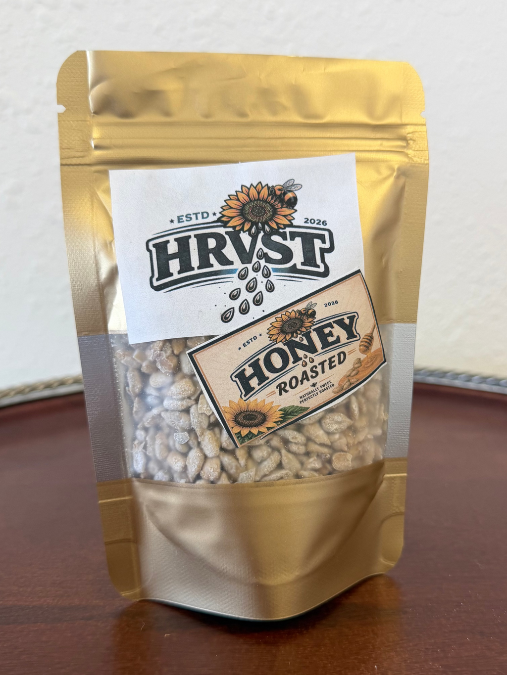 Honey Roasted Sunflower Seeds