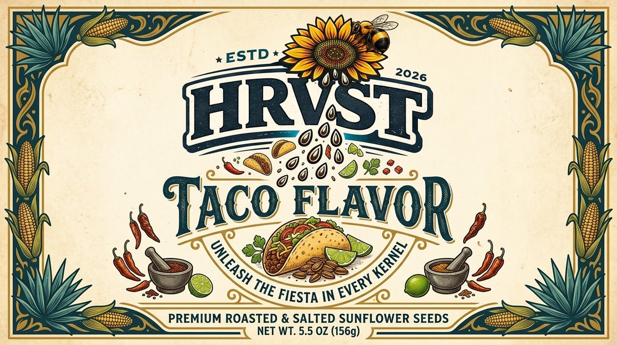 Taco Flavor Sunflower Seeds