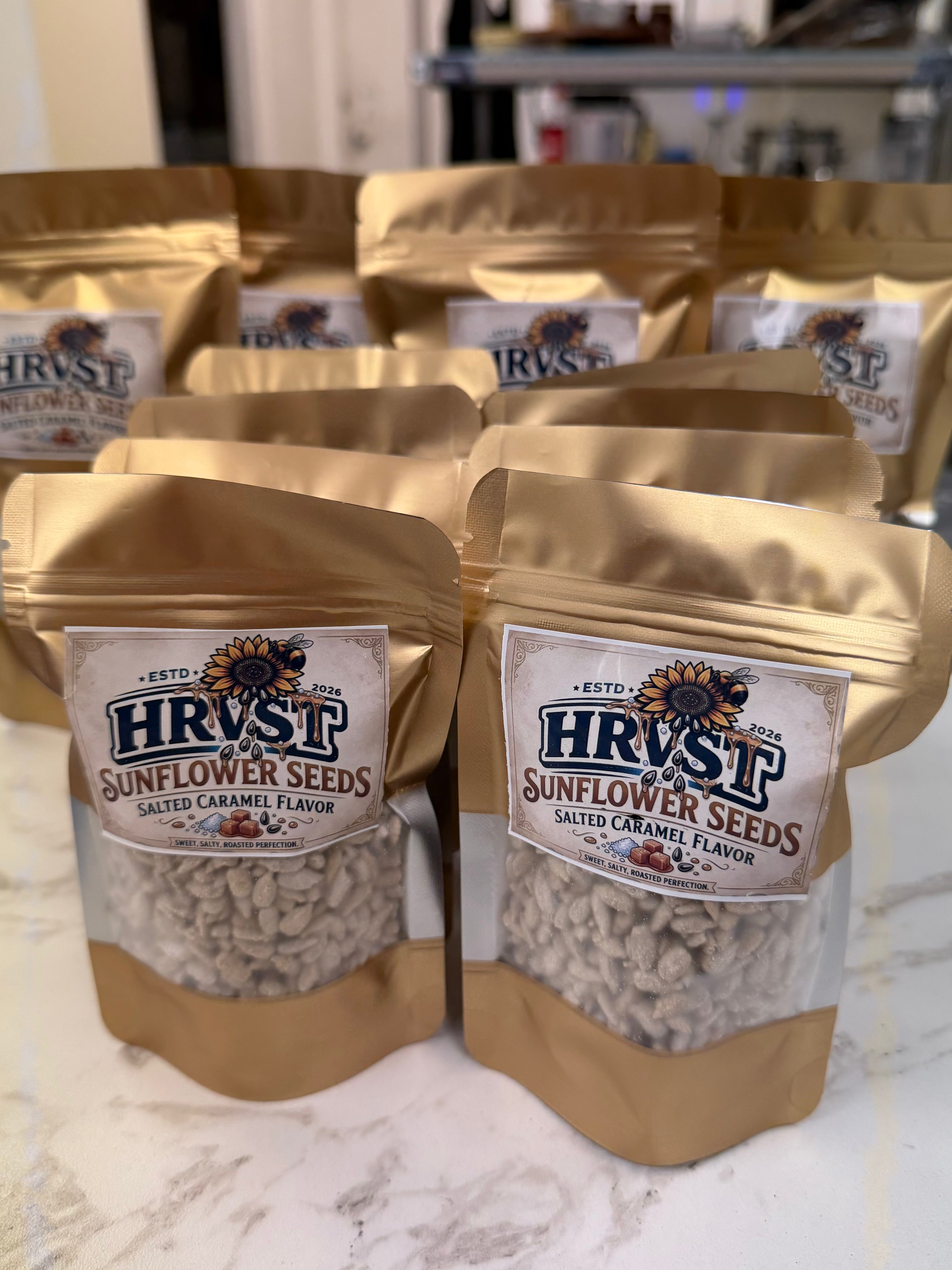 Salted Caramel Sunflower Seeds
