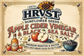 Apple Cider Vinegar and Black Sea Salt Sunflower Seeds