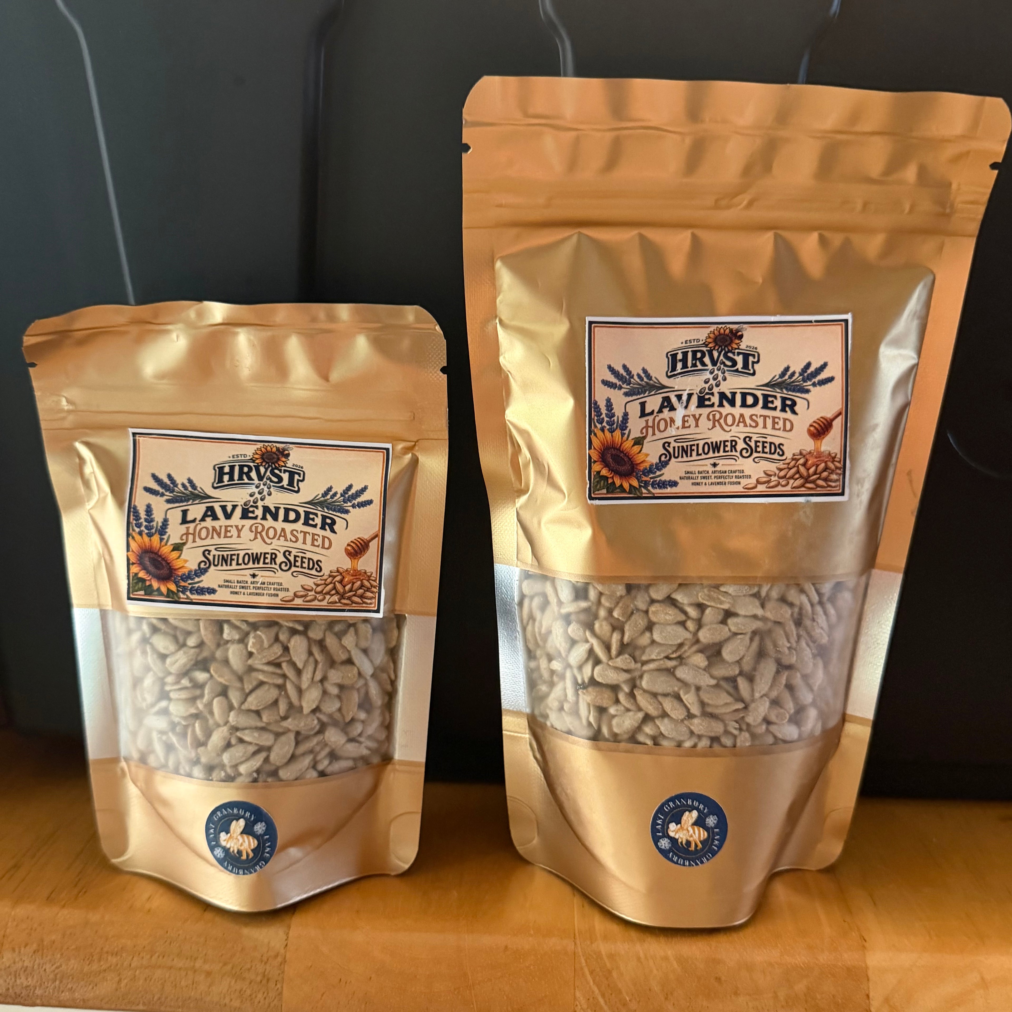 Lavender Honey Roasted Sunflower Seeds